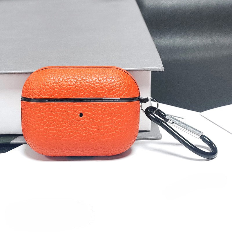 FASHION For AirPods Pro 3 Case-حافظة الإير بودز برو  3الجلدية