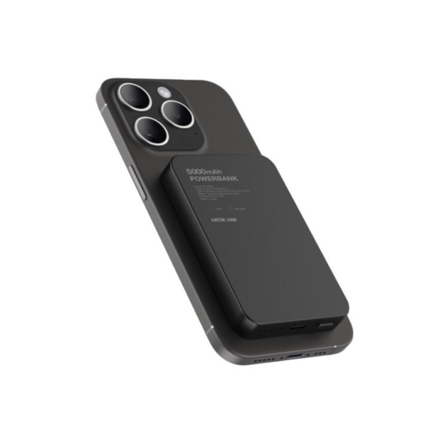 Green Lion GL-MAG 5 5000mah power bank-باور بانك GL-MAG 5 من قرين لاين