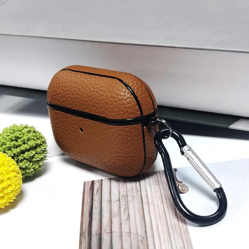 FASHION For AirPods Pro 3 Case-حافظة الإير بودز برو  3الجلدية