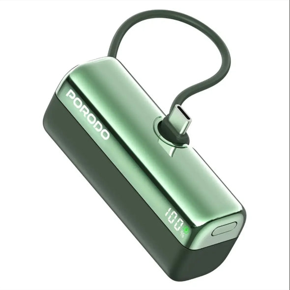 بورودو بنك طاقة 5000 ملي امبير  -PORODOpower bank 5000mAh