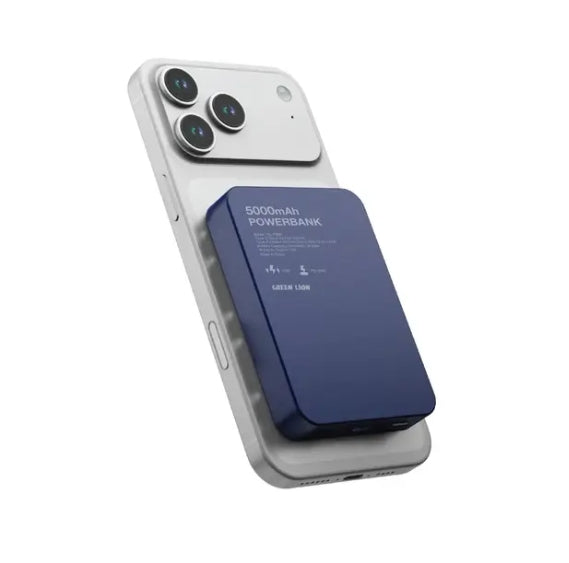 Green Lion GL-MAG 5 5000mah power bank-باور بانك GL-MAG 5 من قرين لاين