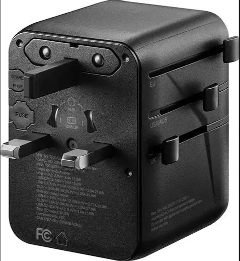 إبراند محول سفر عالمي 20واط-IBRAND universal travel adapter 20w