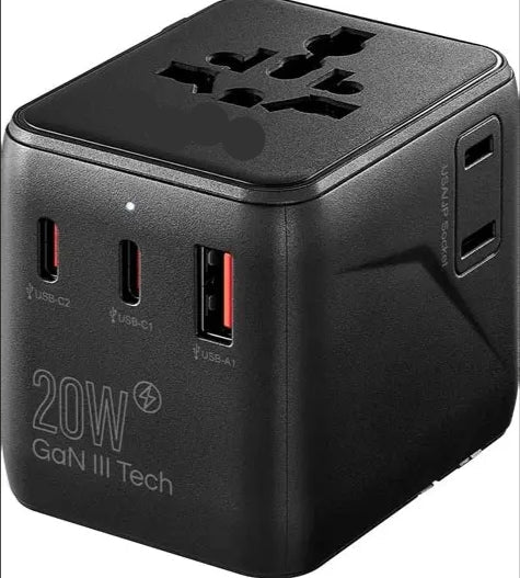 إبراند محول سفر عالمي 20واط-IBRAND universal travel adapter 20w