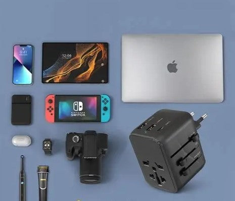 N YORK TRAVEL ADAPTER 15W-محول السفر العالمي 15 واط من أن يورك