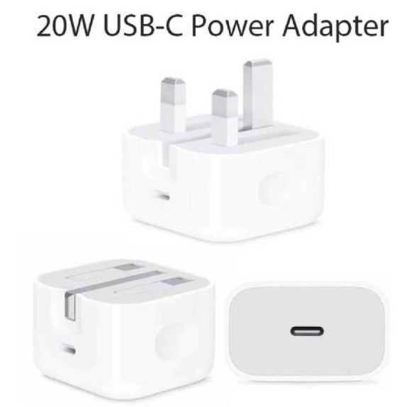 Apple 20W USB-C Power Adapter-من آبل محول الطاقة بقوة 20 واط